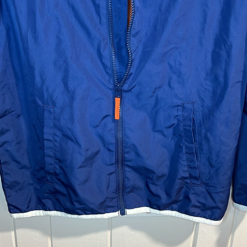 Walt Disney World Rain Jacket Windbreaker Hooded Blue - size Large - Picture 4 of 11